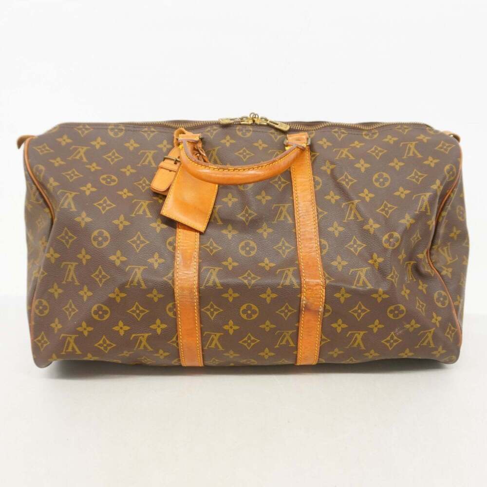 Louis Vuitton Bag/Boston Bag Monogram Keepall 50 M41426 Brown Men's/Women's P... - Picture 14 of 14